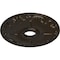 Ekena Millwork Kent Ceiling Medallion (Fits Canopies up to 5"), 18"OD x 3 1/2"ID x 1 1/4"P, Stone Hearth CM18KESHF - alternate 3